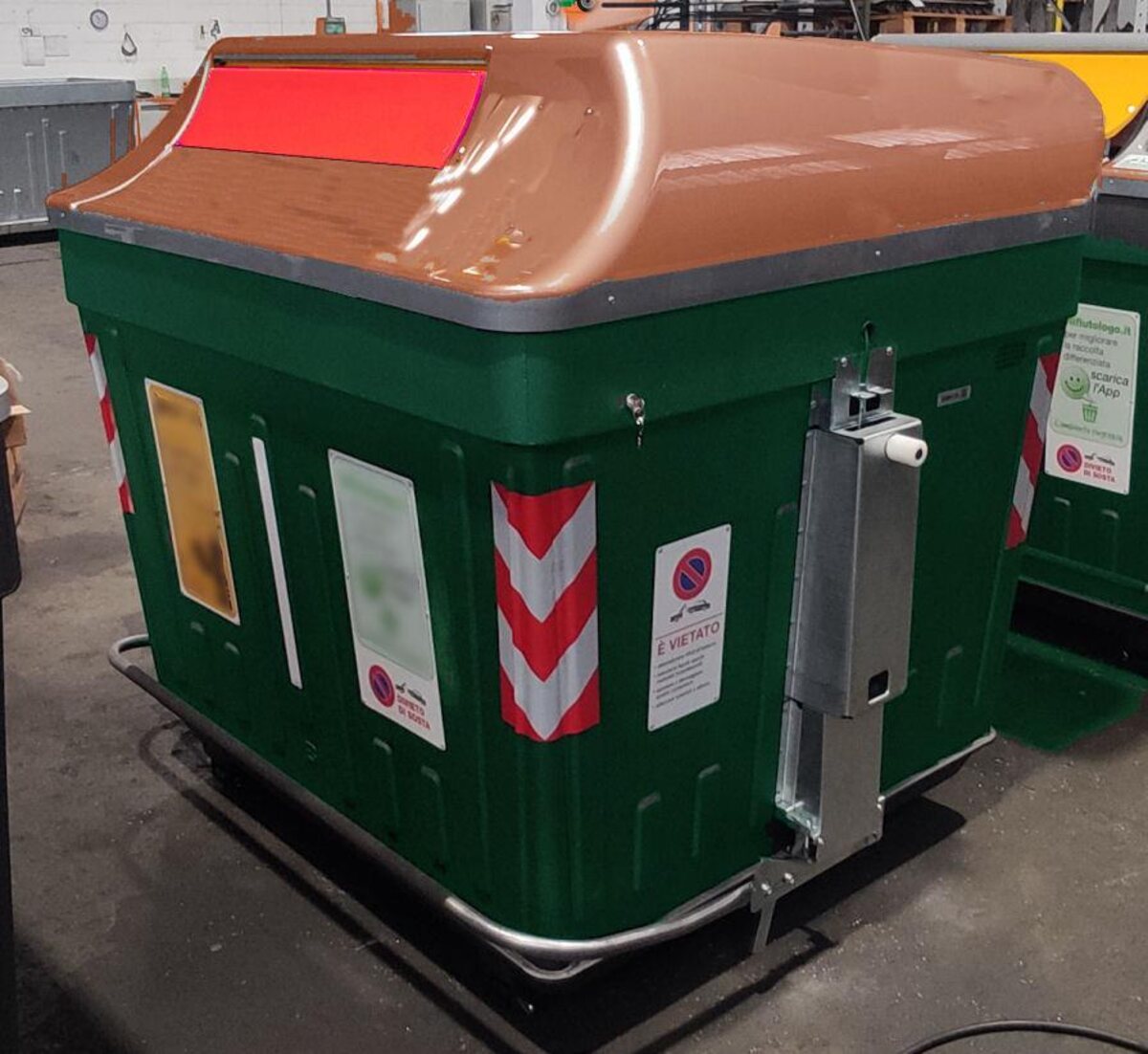 Cassonetto verniciato pronto per la finitura